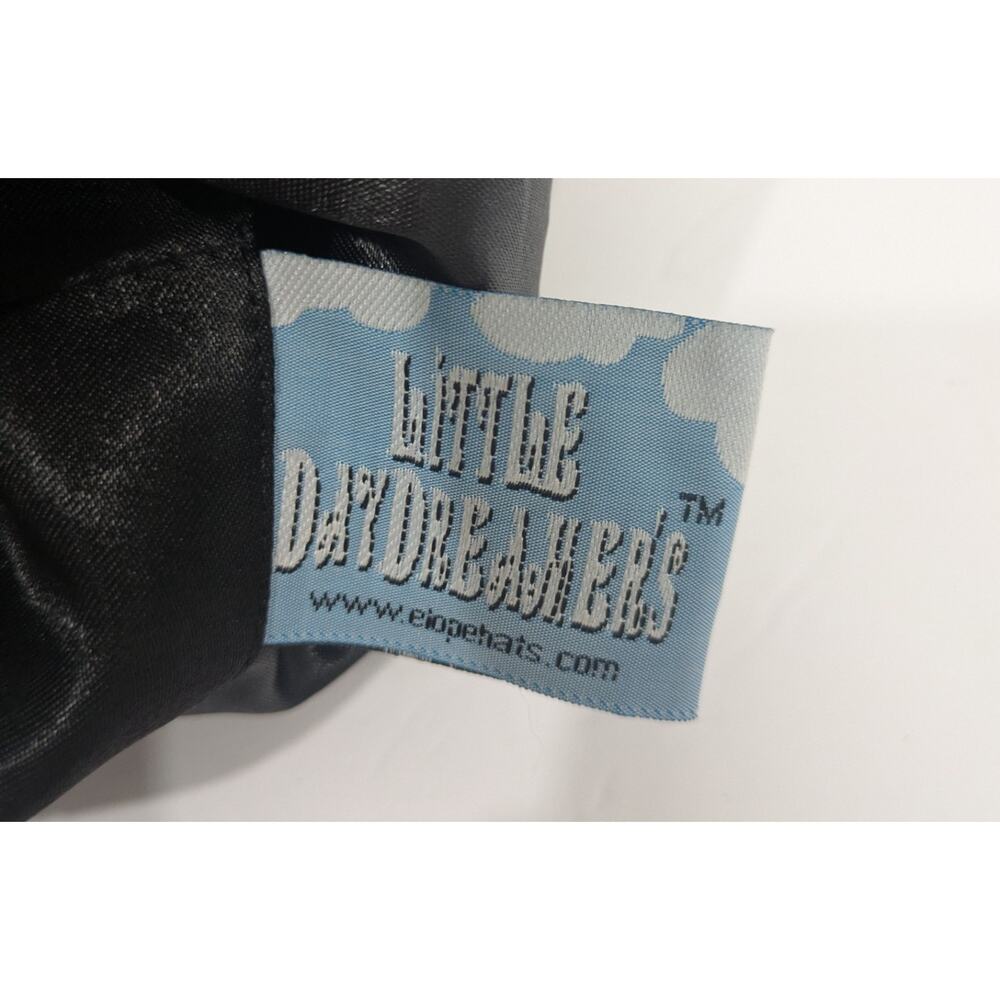 Kids Child Costume Wizard Hat Black Velvet Gold Stars Moons LITTLE DAYDREAMERS - Picture 6 of 7